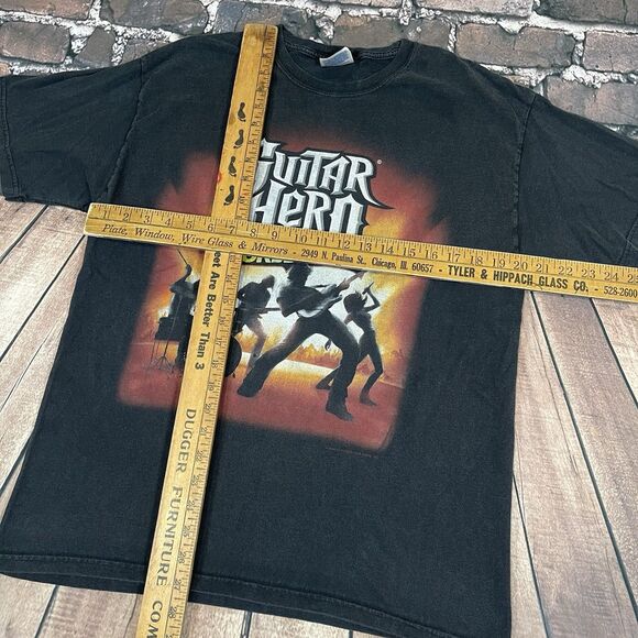 Vintage 2008 Guitar Hero World Tour Video Game Promo T-Shirt Size Large L - Picture 5 of 6